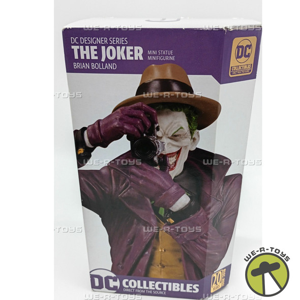 DC Designer Series The Joker Mini Statue 2018 DC Collectibles #2317 of 5000
