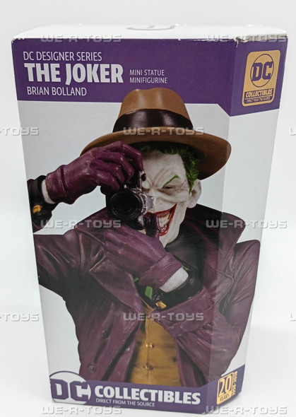 DC Designer Series The Joker Mini Statue 2018 DC Collectibles #2317 of 5000