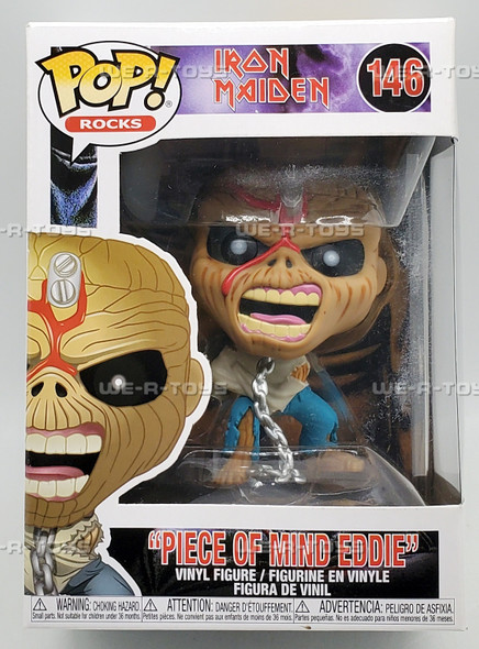 Funko POP Rocks Iron Maiden Piece of Mind Eddie 146 Vinyl Figure 45983