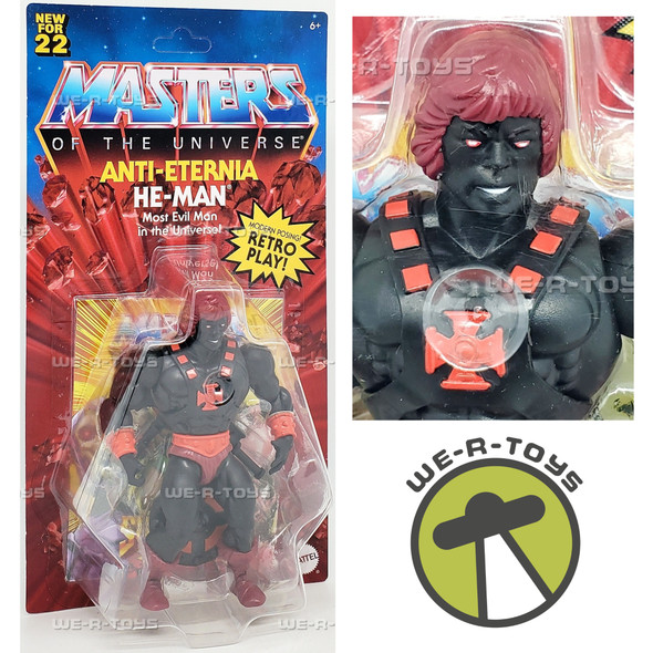 Masters of the Universe Origins Anti-Eternia He-Man Action Figure Mattel HDR92