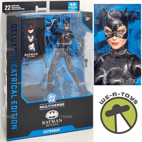 DC Multiverse Batman Returns Catwoman Deluxe Theatrical Action Figure McFarlane