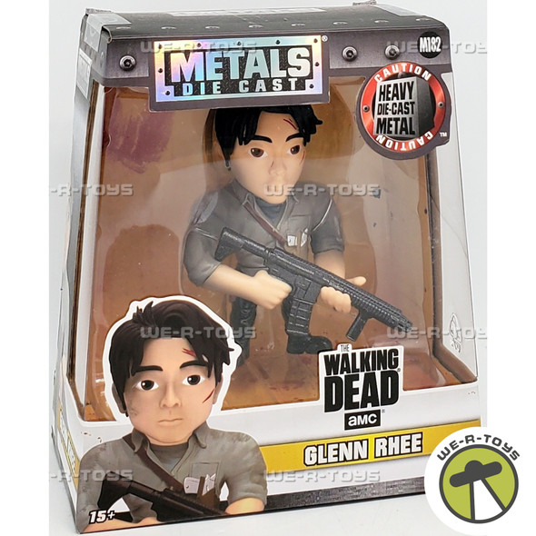 Metals Die-Cast The Walking Dead Glenn Rhee 4 Inch Figure Jada Toys M182