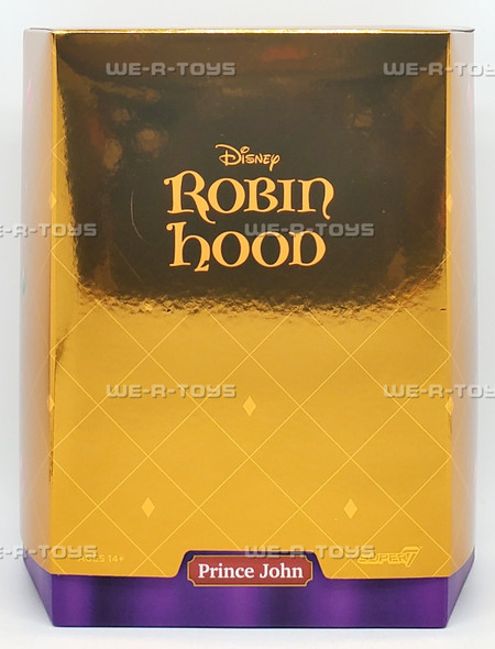 Disney Robin Hood Prince John Ultimates Action Figure Super7 81065