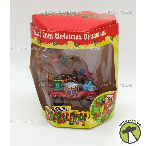 Scooby-Doo Wagon Christmas Ornament 2001 Trevco