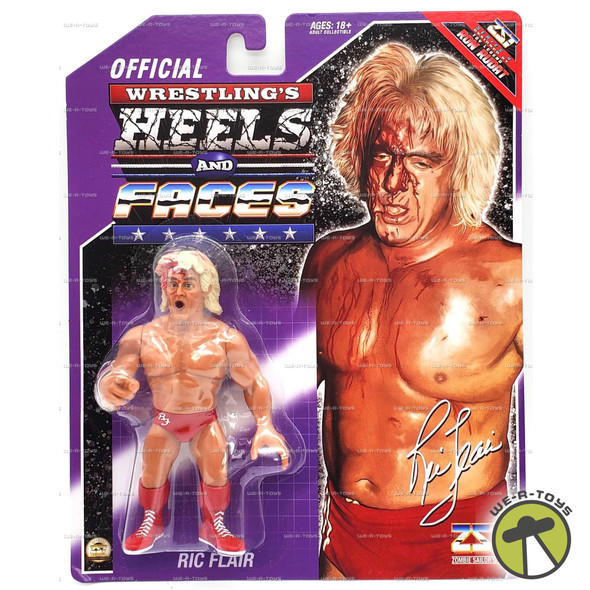 Wrestling's Heels and Faces Ric Flair Bloody Figure 2024 Zombie Sailor's Toys