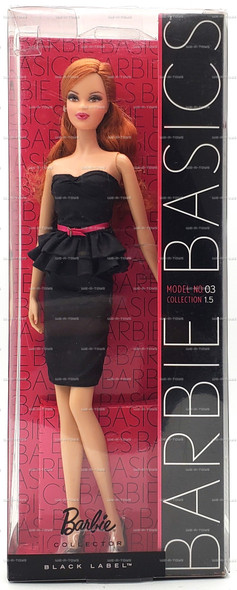 Barbie Basics Model No. 03 Doll Collection 1.5 Black Label 2009 Mattel #T2163