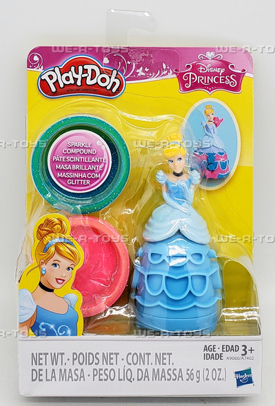 Play-Doh Disney Princess Sparkle Compound Kit Cinderella 2015 Hasbro 35752