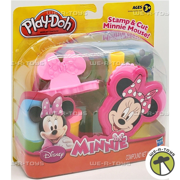 Play-Doh Disney Mickey Mouse Clubhouse Minnie Mouse Stamp and Cut Set Hasbro