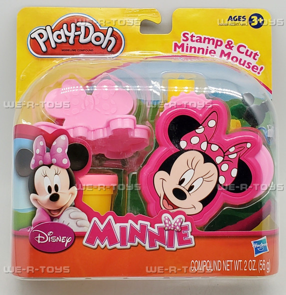 Play-Doh Disney Mickey Mouse Clubhouse Minnie Mouse Stamp and Cut Set Hasbro