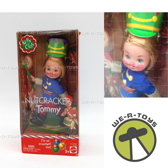 Nutcracker Tommy Ornament Barbie Doll Kelly Club Mattel 2003 B1348