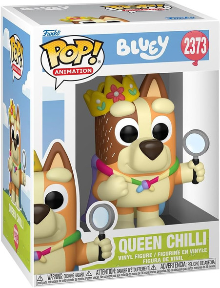 Funko Pop Bluey Queen Chilli Vinyl Figure #2373