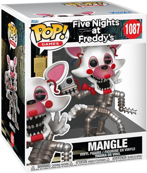 Funko Pop Five Nights at Freddy's Mangle Super 6-Inch Vinyl Figure #1087