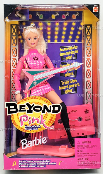 Beyond Pink Barbie Doll with Cassette Tape 1998 Mattel 20017