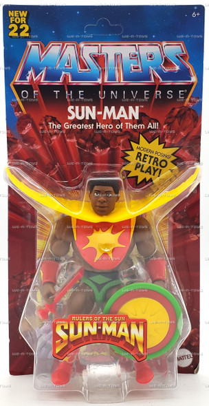 Masters of the Universe Sun-Man Action Figure 2021 Mattel #HDR90