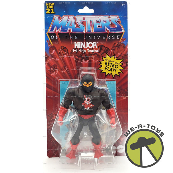 Masters of the Universe Origins Ninjor Action Figure 2020 Mattel #GVW66