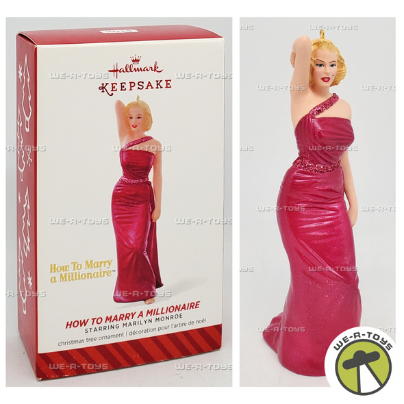 Hallmark Keepsake How to Marry A Millionaire Marilyn Monroe Christmas Ornament