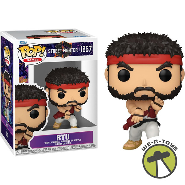 Funko Pop Street Fighter 6 Ryu Vinyl Figure #1257