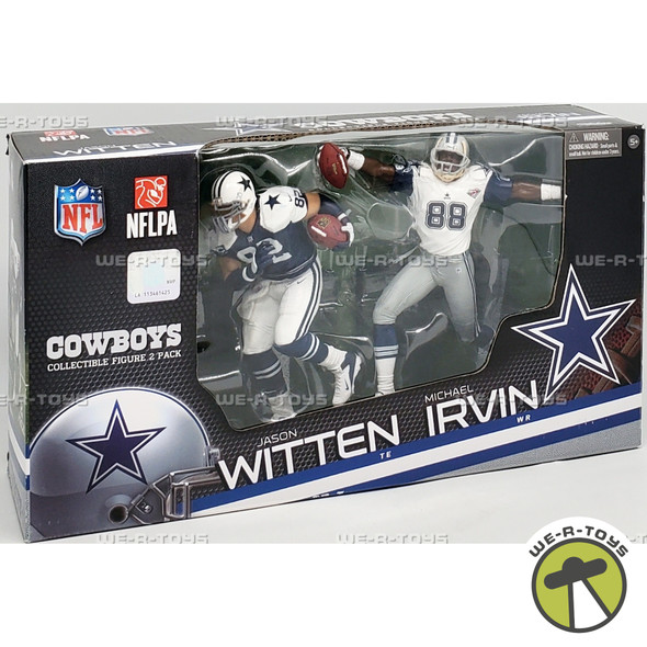 NFL Dallas Cowboys Jason Witten and Michael Irvin Action Figure Set 75003