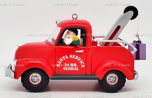 Hallmark Keepsake Here Comes Santa North Pole Towing Service Ornament QX8106
