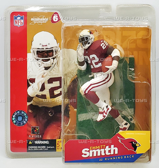 McFarlane's Sports Picks Emmitt Smith 22 Running Back Figure 70358