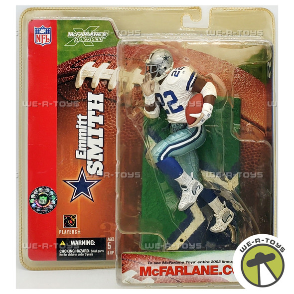 McFarlane's Sports Picks Emmitt Smith 22 Figure McFarlane's Toys 70359