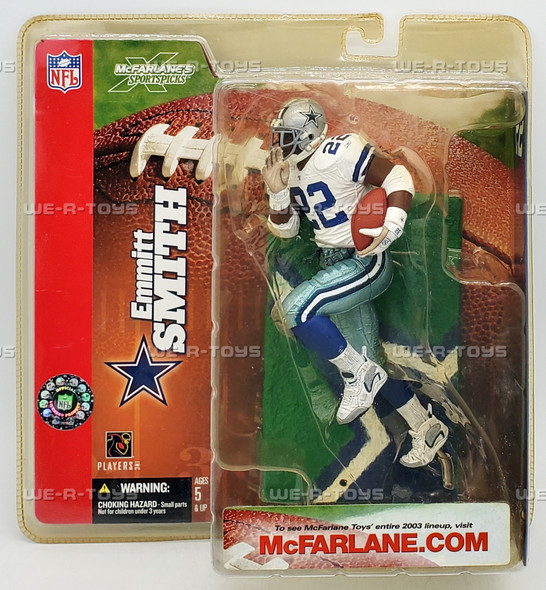 McFarlane's Sports Picks Emmitt Smith 22 Figure McFarlane's Toys 70359