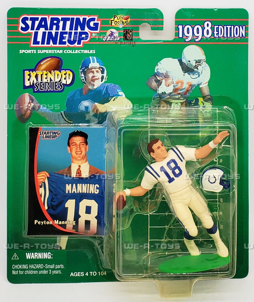Starting Lineup Peyton Manning 1998 Edition Figure 1998 Kenner 71988
