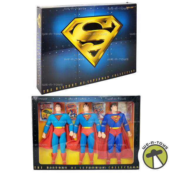 DC The History of Superman Action Figure Collection 1996 Kenner 27662