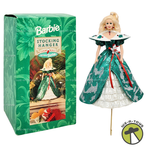 Holiday Barbie Stocking Hanger 1996 Hallmark 39008
