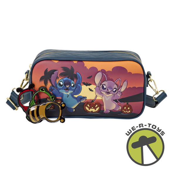 Lilo & Stitch Stitch and Angel Halloween Costumes Crossbody Bag Loungefly