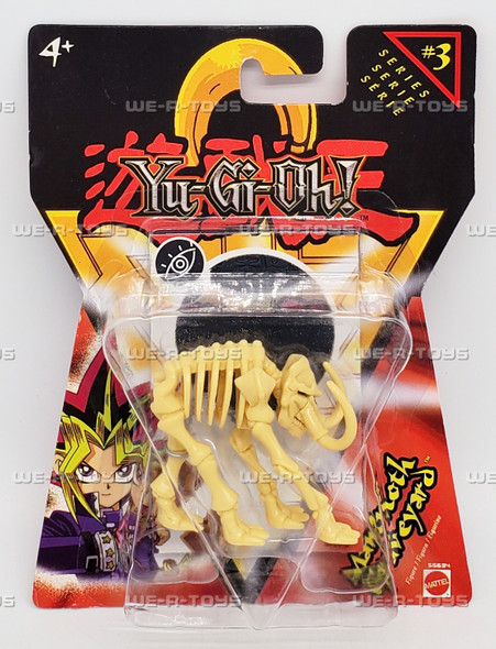 Yu-Gi-Oh! Series 3 Mammoth Graveyard Figure with Holo Tile 2002 Mattel 56694