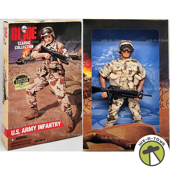 G.I. Joe Classic U.S. Army Infantry Action Figure 1996 Hasbro 81236