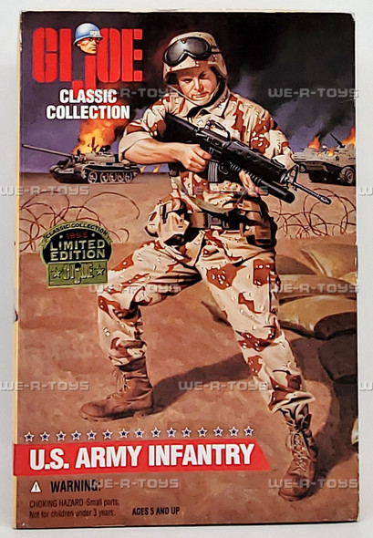 G.I. Joe Classic U.S. Army Infantry Action Figure 1996 Hasbro 81236