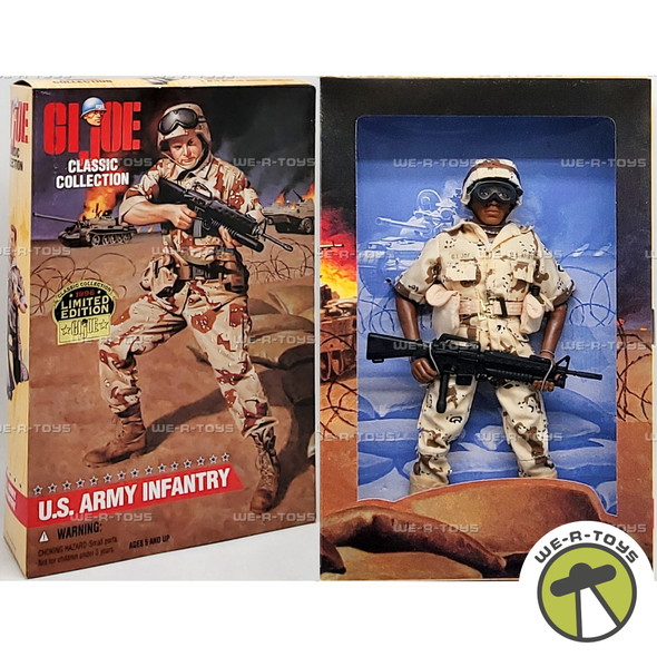 G.I. Joe Classic U.S. Army Infantry Action Figure African American Hasbro 81356