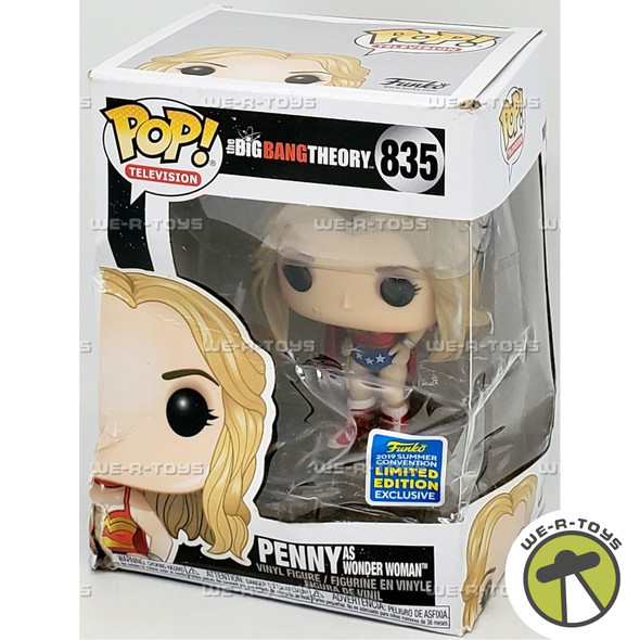 Funko POP Television The Big Bang Theory Penny as Wonder Woman 835 Vinyl Figure