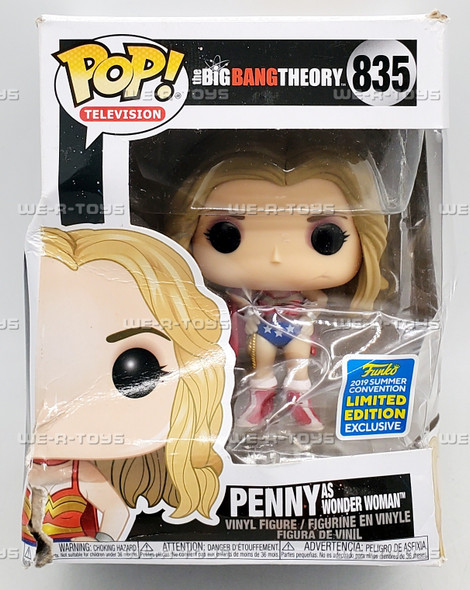Funko POP Television The Big Bang Theory Penny as Wonder Woman 835 Vinyl Figure