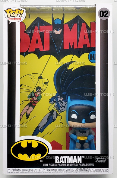 Funko POP Comic Covers DC Batman 02 Vinyl Figure in Case