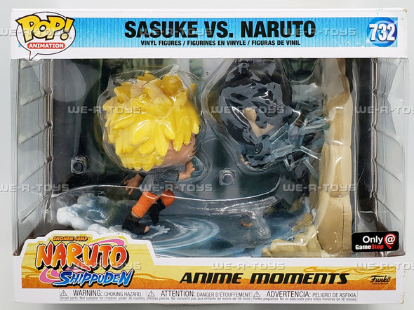 Funko POP Animation Naruto Shippuden Sasuke vs Naruto Anime Moments Figure