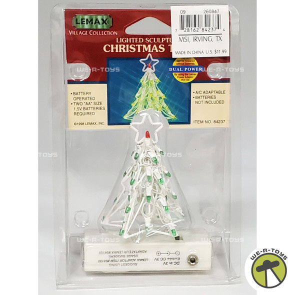 Lemax Lighted Sculpture Christmas Tree Lemax Village Collection