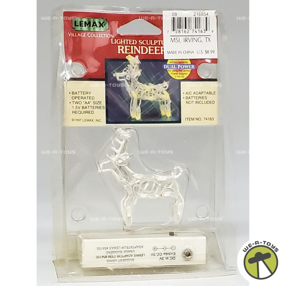 Lemax Lighted Sculpture Reindeer