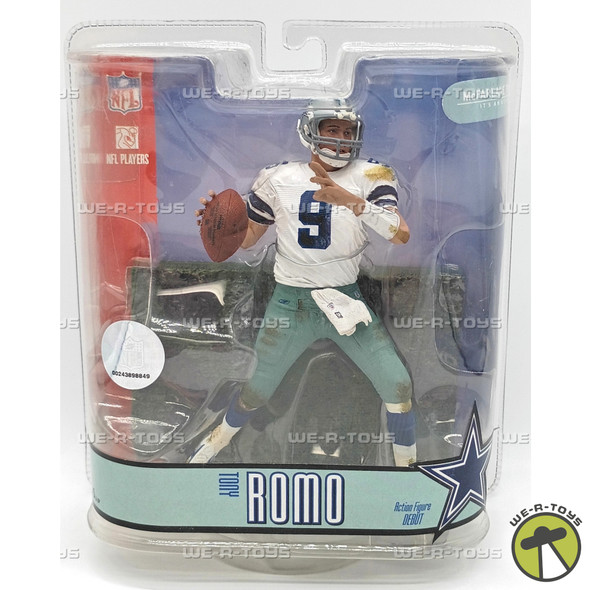 NFL Cowboys Tony Romo Series 15 Action Figure 2007 McFarlane Toys