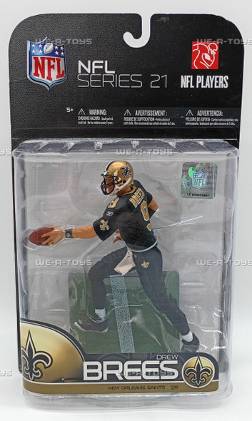 NFL Saints Drew Brees Action Figure Series 21 McFarlane Toys 2009