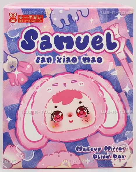 Samuel Animals Gathering Makeup Mirror Blind Box Plush Keychain 73279