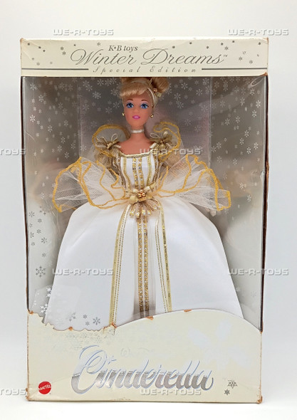 Disney's Cinderella Winter Dreams Doll KB Toys Special Edition 1997 Mattel 18505