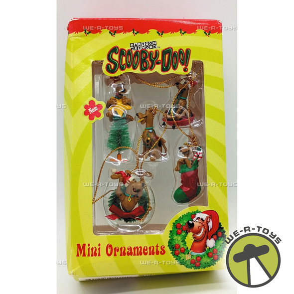 Scooby-Doo Mini-Ornaments Christmas Holiday 2002 Trevco
