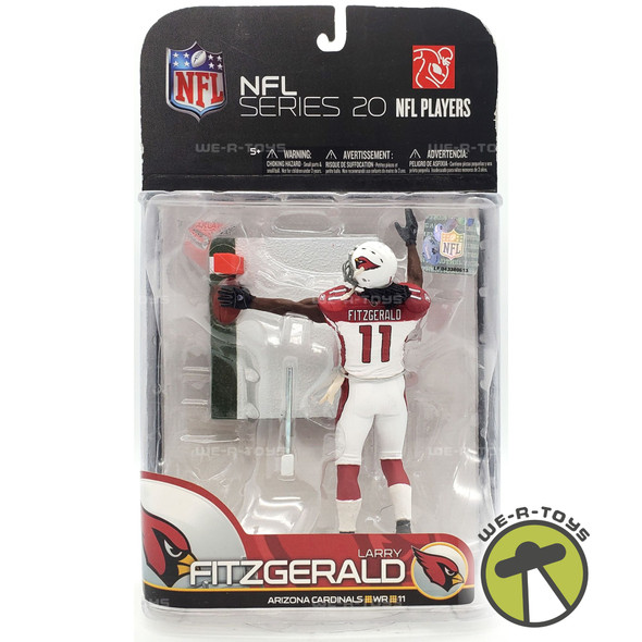 NFL Larry Fitzgerald Action Figure Series 20 Arizona Cardinals 2009 McFarlane