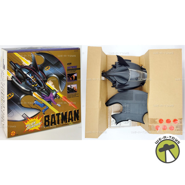 DC Batman Batwing Vehicle with Villain Crunch and Missile Launcher Toy Biz 04418