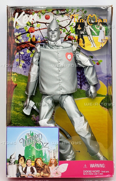 Barbie Wizard of Oz Ken as Tin Man Doll 1999 Mattel 25815