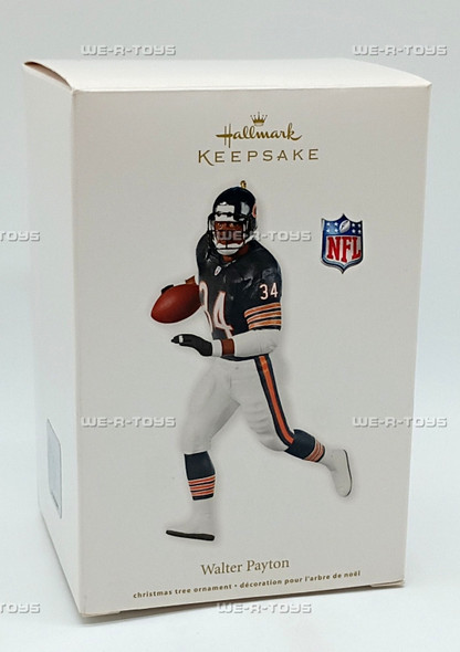 NFL Chicago Bears Walter Payton Hallmark Keepsake Ornament 2012