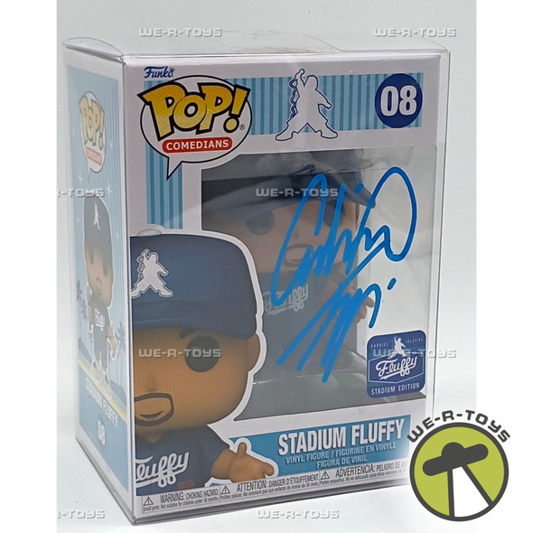Funko Pop! Comedians Stadium Fluffy Gabriel Iglesias Signed Vinyl Figure #08